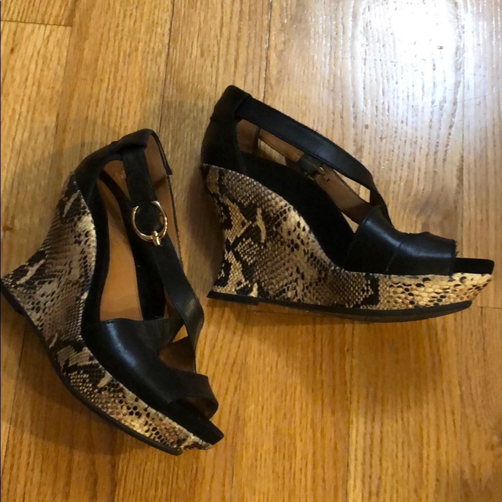 Leather Wedges